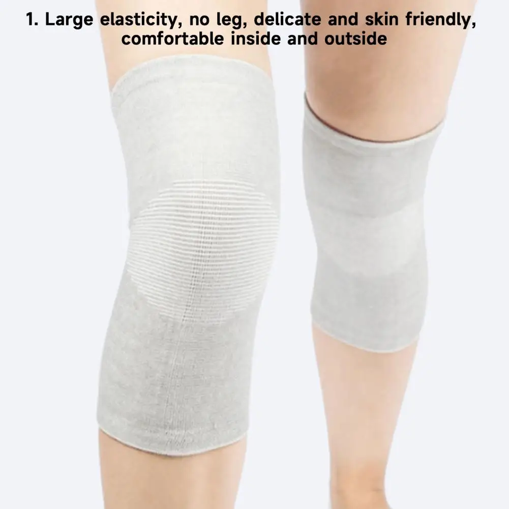 Sports Knee Pads 1 Pair Knee Pads Compression Sleeves Soft Elastic Knee Protector Brace Breathable for Comfortable