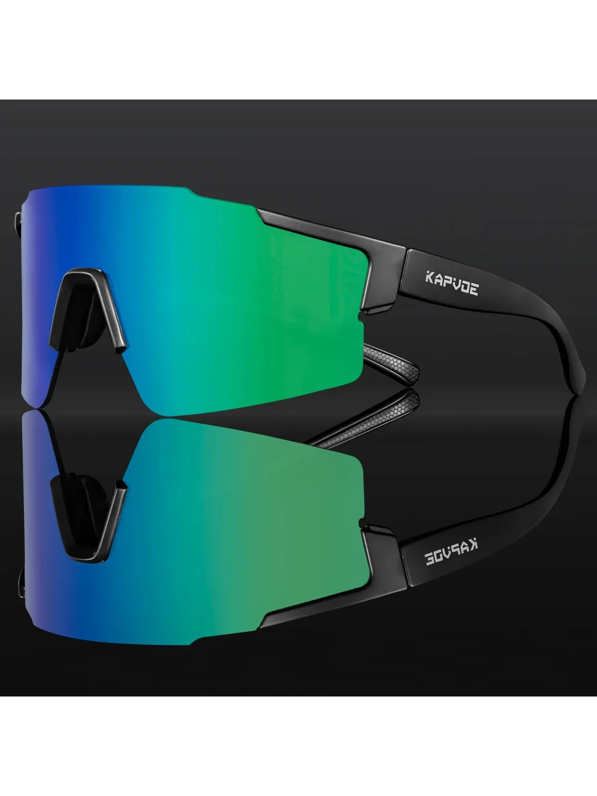 AliExpress kapvoe Kapvoe Cycling Glasses Frameless Sunglasses for Man Driving Bicycle Cycling Women Road Mountain Bike Outdoor Sport Goggles