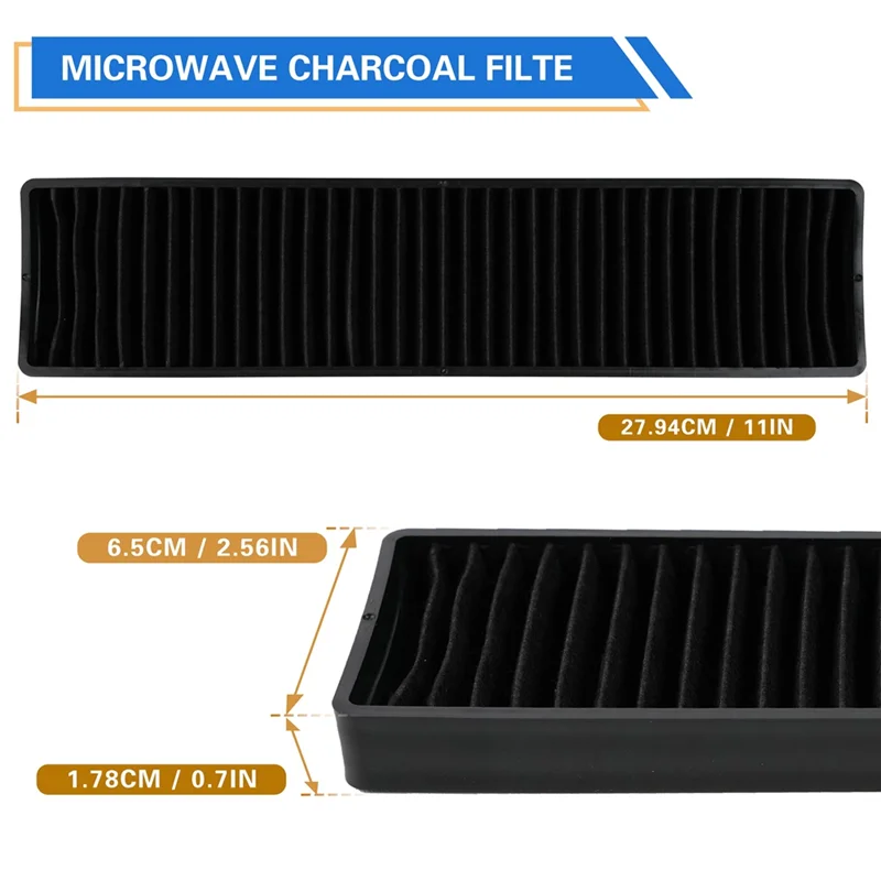 A83X-3-Pack WB06X10807 Замена угольного фильтра для микроволновой печи для замены фильтра для микроволновой печи GE