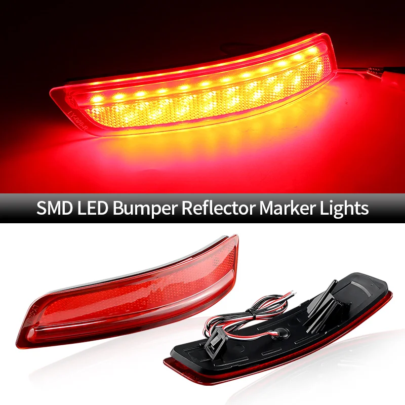 

2PCS for Lexus GS200t/250/300/350/460/450h/F/ES250/350 for Toyota Corolla LED Rear Bumper Light Reflector Brake Lamps Fog Lights