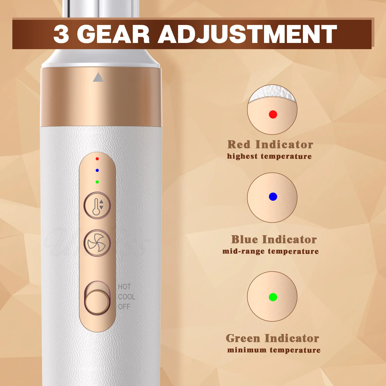 مجموعة مجفف شعر 7 في 1 بجودة صالون 2025 - مجفف شعر احترافي ذاتي التنظيف مع تقنية التجفيف السريع