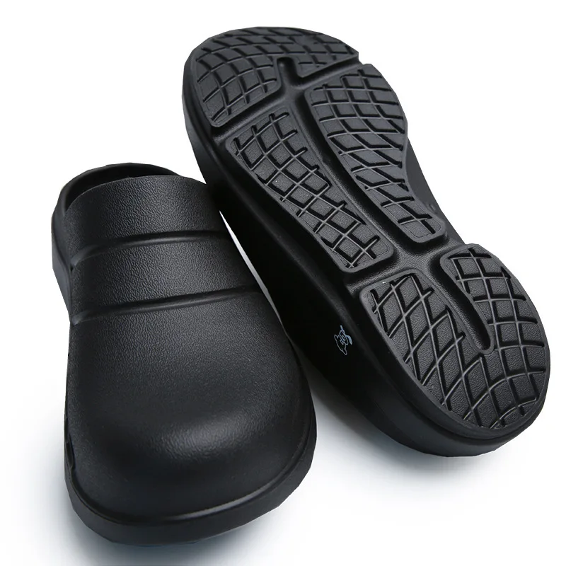 Men Women Slipper Arch Support Slide Close Toe Leisure Shoes Chef Shoes