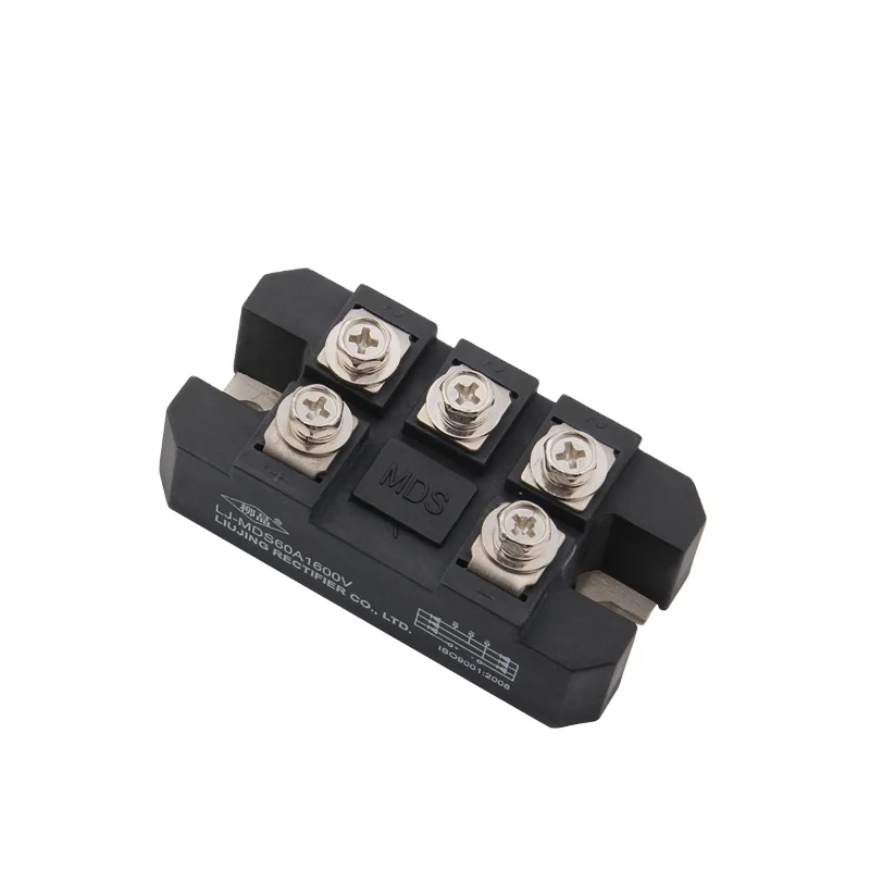 

Three-phase rectifier bridge power module MDS60A 1600V