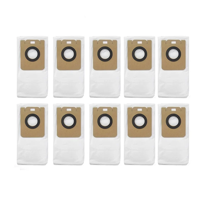 10Pcs Dust Bags for  Dreame Bot D10 Plus RLS3D Vacuum Cleaner Spare Parts Accessories