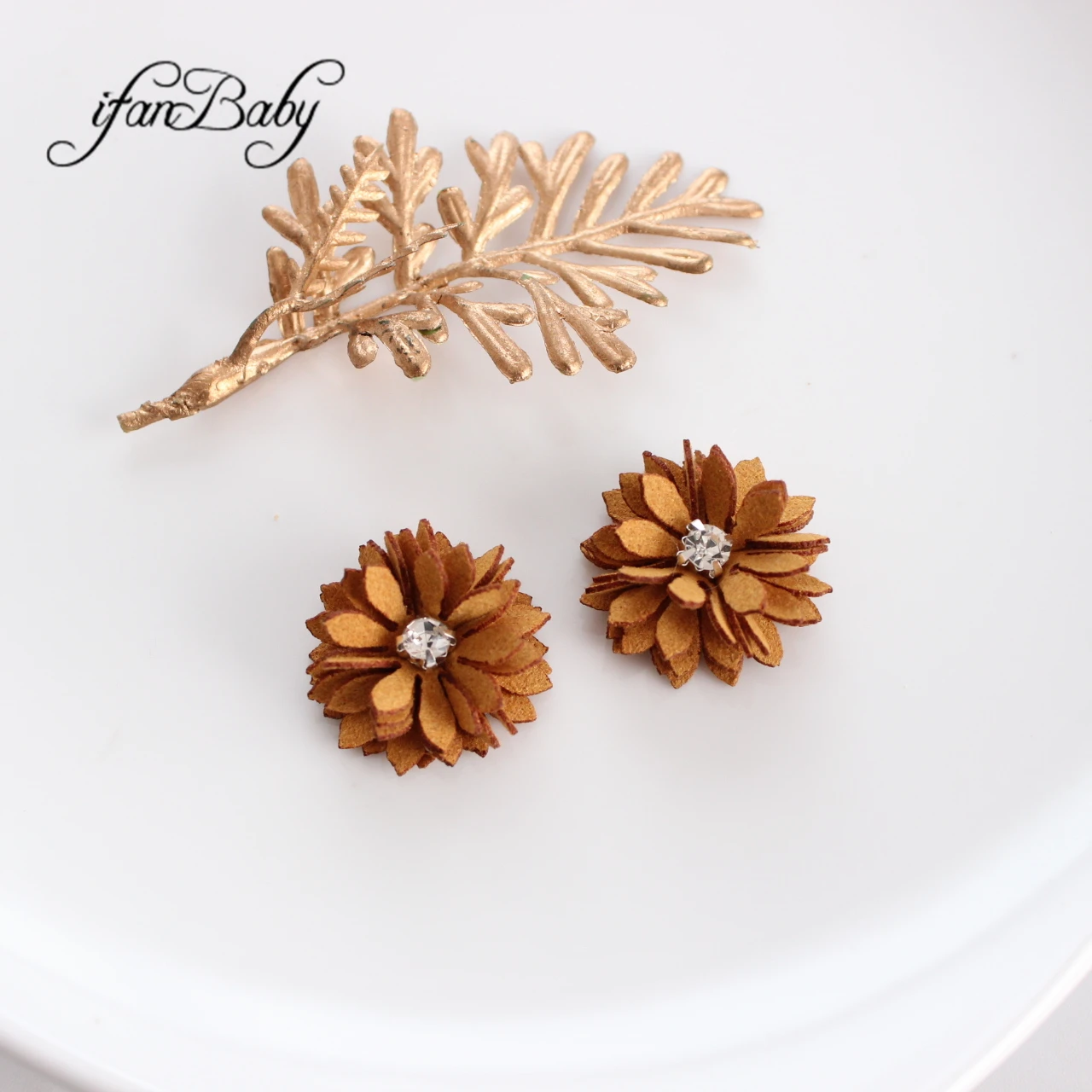 2.5CM Mini Flowers For DIY Wreath Headdress Clip Accessories Wedding Decorations Artificial MICROFIBER Hair Flowers