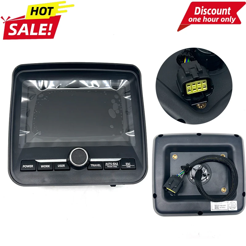 

21Q6-33400 21Q633400 Monitor Cluster Assy for Hyundai Excavator LCD Gauge Panel R140LC-9S R220LC-9 R250LC-9S R300LC-9S