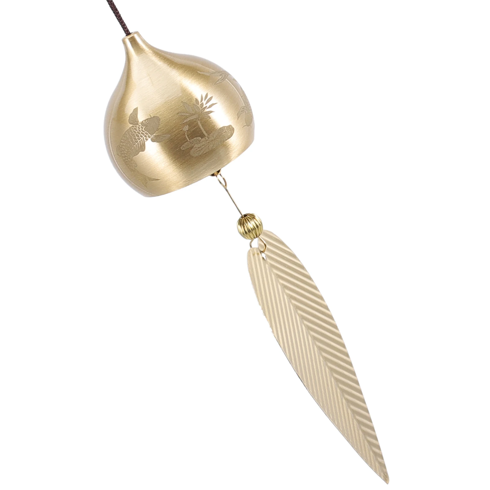 

Creative Copper Bell for Window Garden Decorative Wind Chime Hanging Decor Metal Chime Balcony Pendant