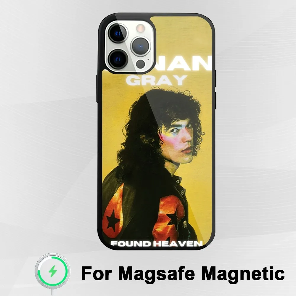 Singer Conan Gray Found Heaven Phone Case For iphone Pro 11 Max 13 Plus 12 14 Mini 15 Magsafe Magnetic Wireless Charging Shell