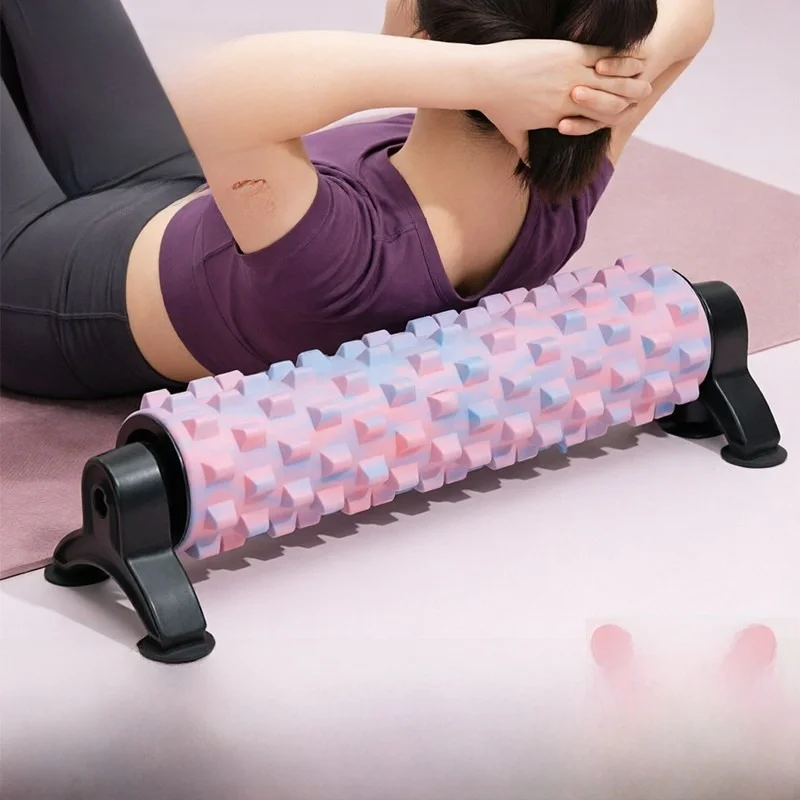 fitness-muscle-relaxation-foam-rollers-with-stand-wall-mount-suction-cup-professional-massage-equipment-gym-fitness-supplies