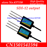 SDI-12 output soil moisture temperature conductivity  sensor