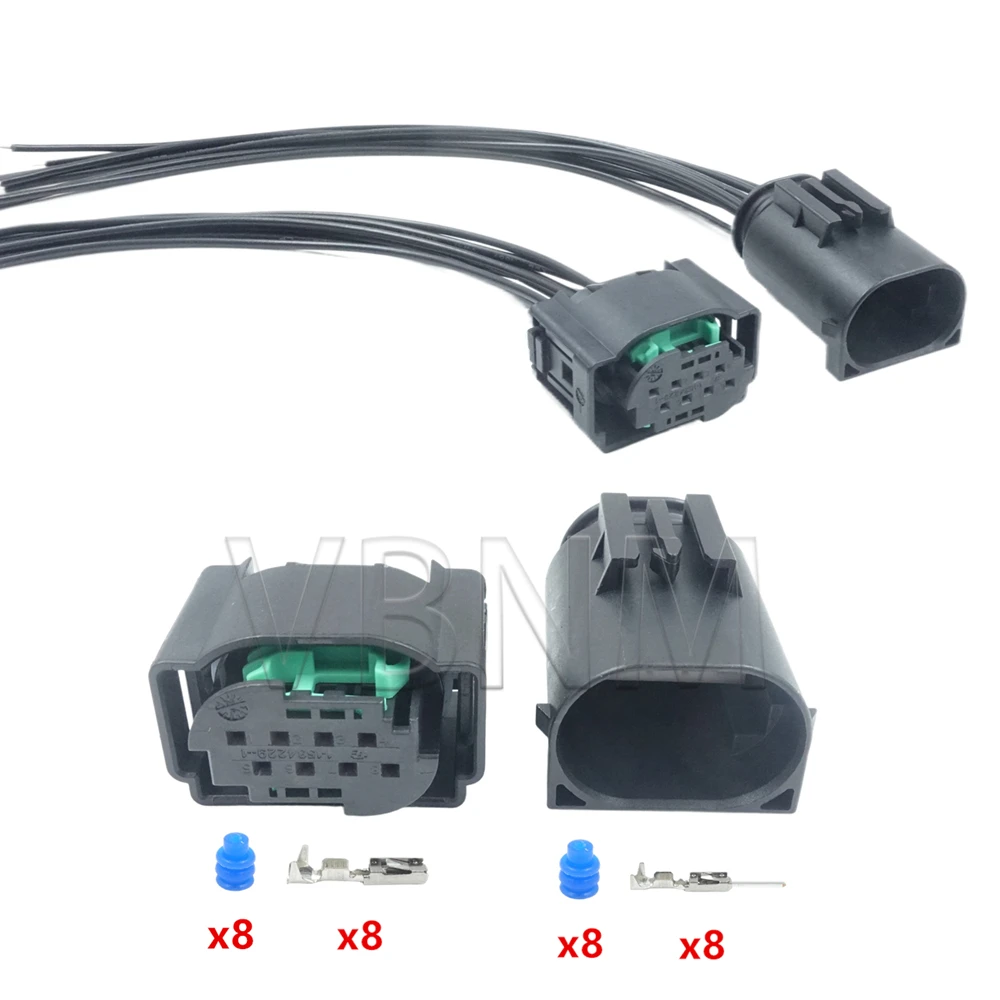 8 Pin 4F0972708 1-1534229-1 2-1534229-2 2-1534229-1 1-929342-1 1-1418552-1 Auto Wire Connector Car Small Current Sockets
