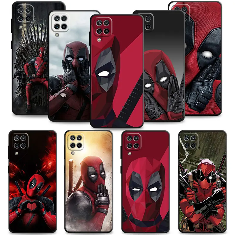 Marvel Deadpool per Samsung Galaxy A21s A12 A51 A32 4G A52 A53 A13 5G A31 A41 A33 A23 A22 A72 A73 A11 A71 A52s A50 custodie