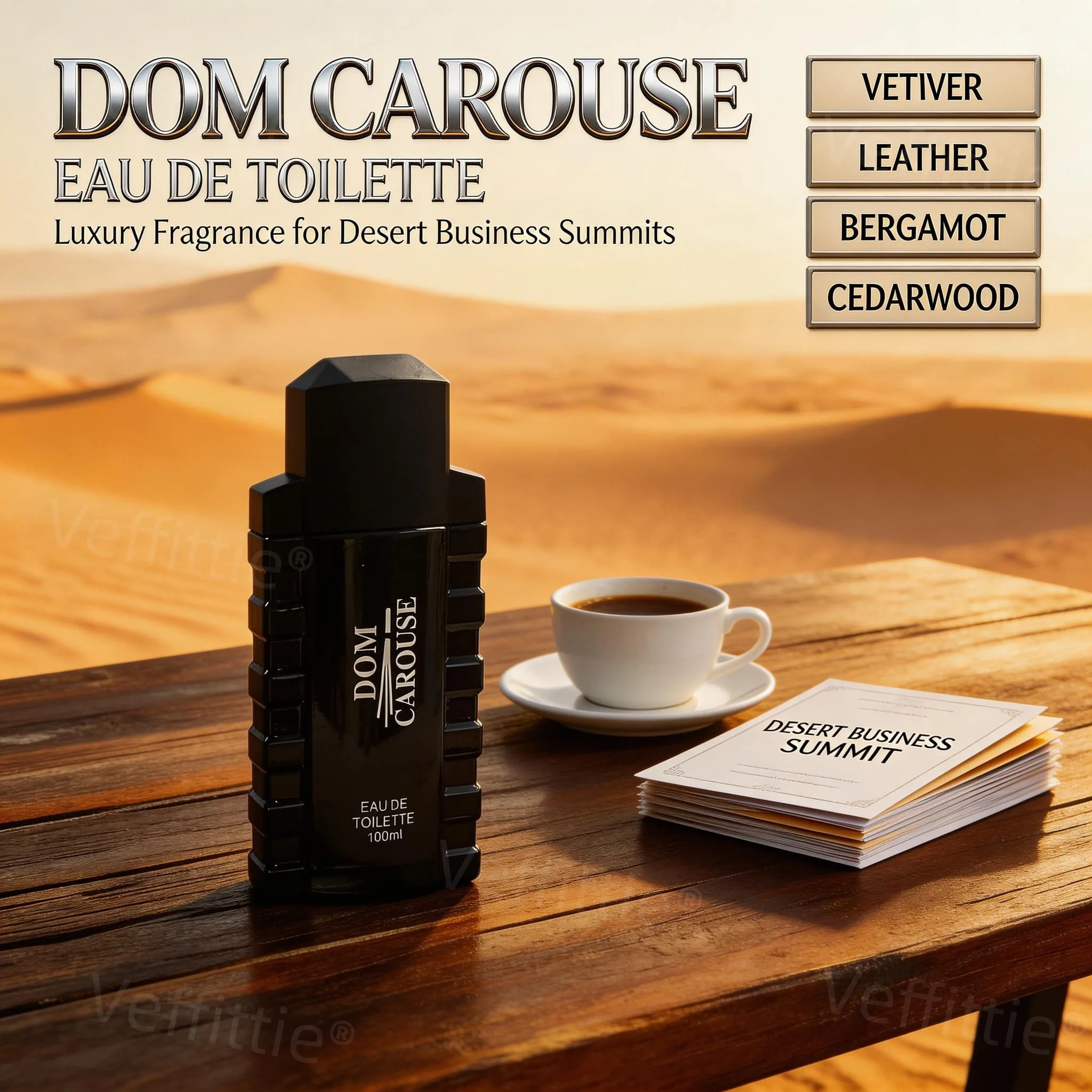 

Fougère Citrus-Woody Energy Eau De Toilette, Black Matte Bottle, All Day Fresh, Crisp Tea-Blackcurrant Essence for Wild Journeys
