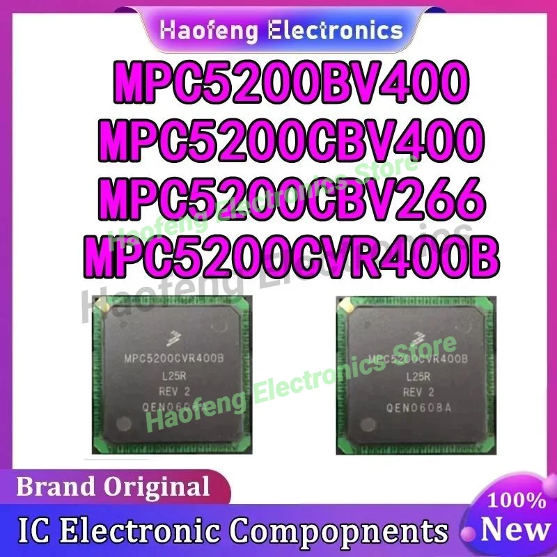 MPC5200CVR400B MPC5200CVR400 MPC5200CVR MPC5200 MPC5200BV400 MPC5200CBV400 MPC5200CBV266 L25R BGA272 In Stock