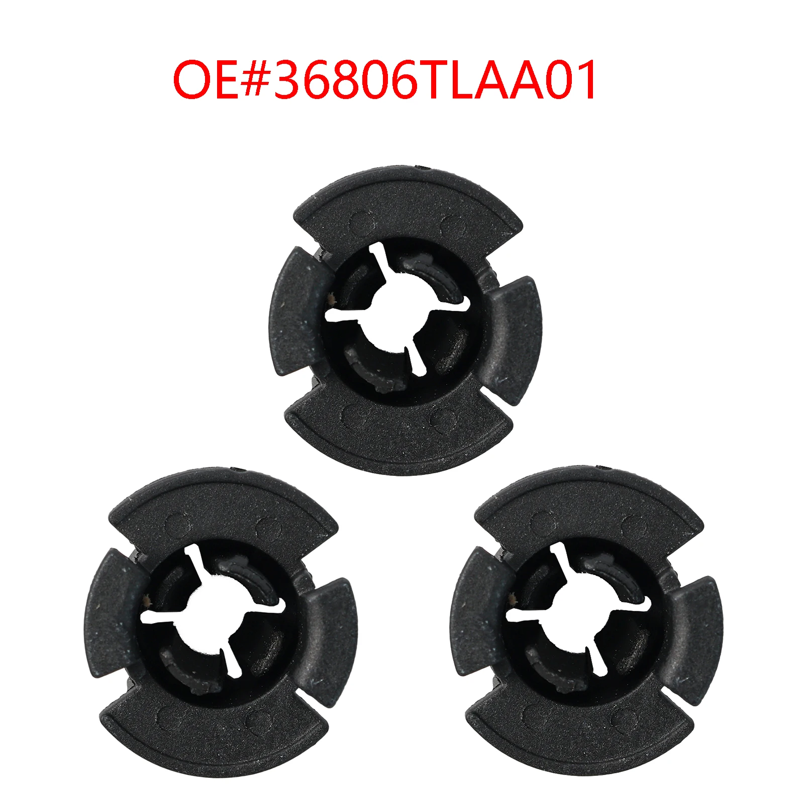 A Set Of 3 Insight Milliwave Radar Alignment Mounting Clip For Honda Civic17-21 Accord 18-20 CR-V18-22 Insight 09-21