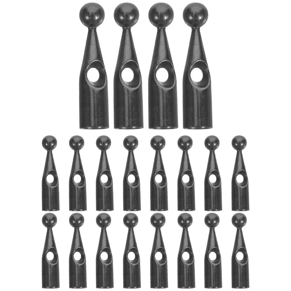 

20Pcs Elegant Umbrella Tail Beads Secure Stable Connection Stylish Accessory for Umbrellas Umbrella Tail Beads