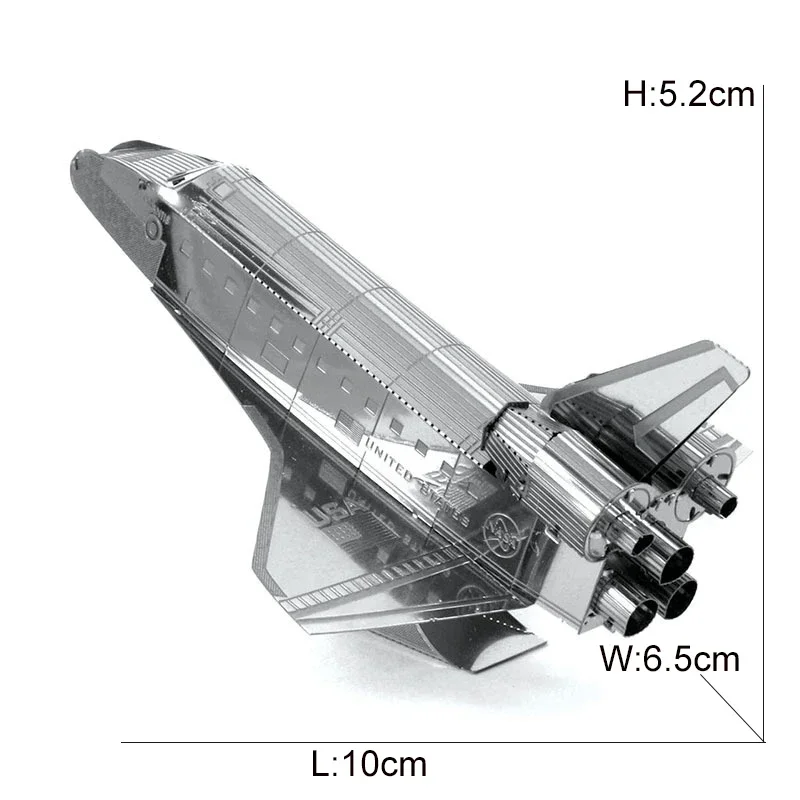 Weltraumforschung 3D Metall Puzzle Shuttle Hubble Weltraumteleskop Mars Rover Modell Spielzeug für Kinder Kreatives Puzzle Geschenkspielzeug