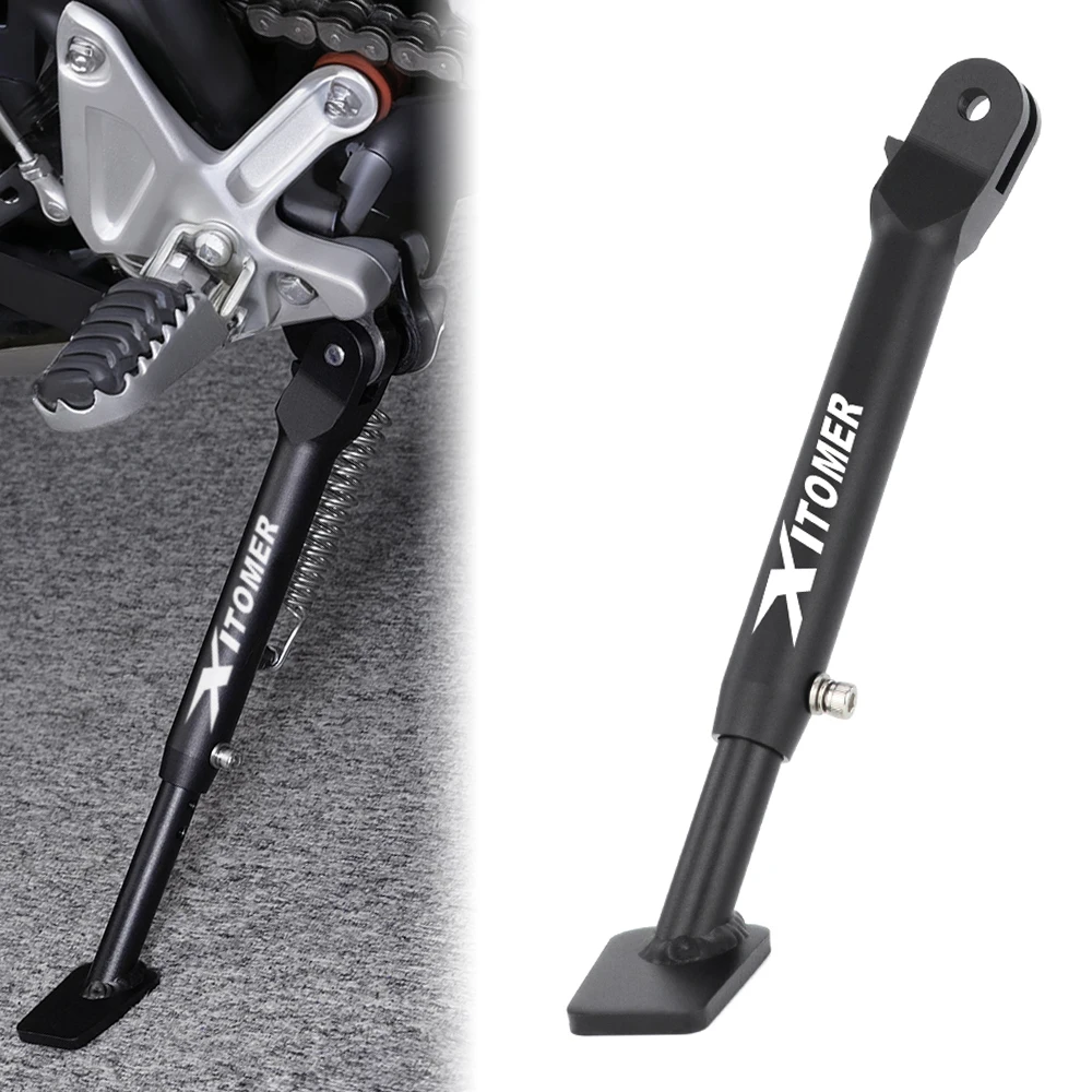 Parkständer-Stützfuß Motorrad Verstellbarer Seitenständer Halter Für Yamaha Tenere 700 2019 2020 2021 2022 2023 2024