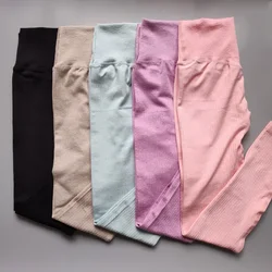 Nepoagym RIBBON Women Seamless Legging Women Fitness Sport Yoga Leggings Woman Pants Athletic Leggings