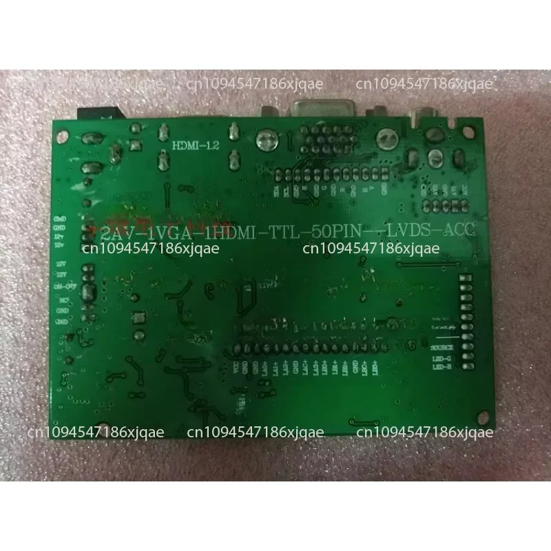 Papan Driver PCB800099-V.9 LVDS TTL Upgrade dengan Parameter Multi-layar Terintegrasi Papan Driver Universal