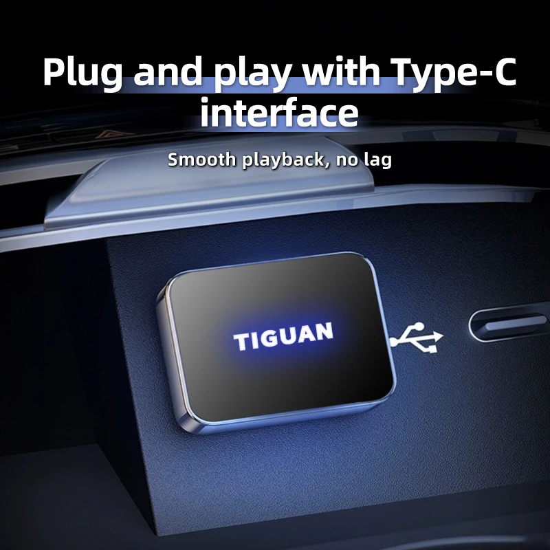 

32/64GB Car Mounted USB Drive Driving Recorder Storage Suitable Type-C/USB Car Accessories For VW Tiguan GTI Jetta Passat Tiguan