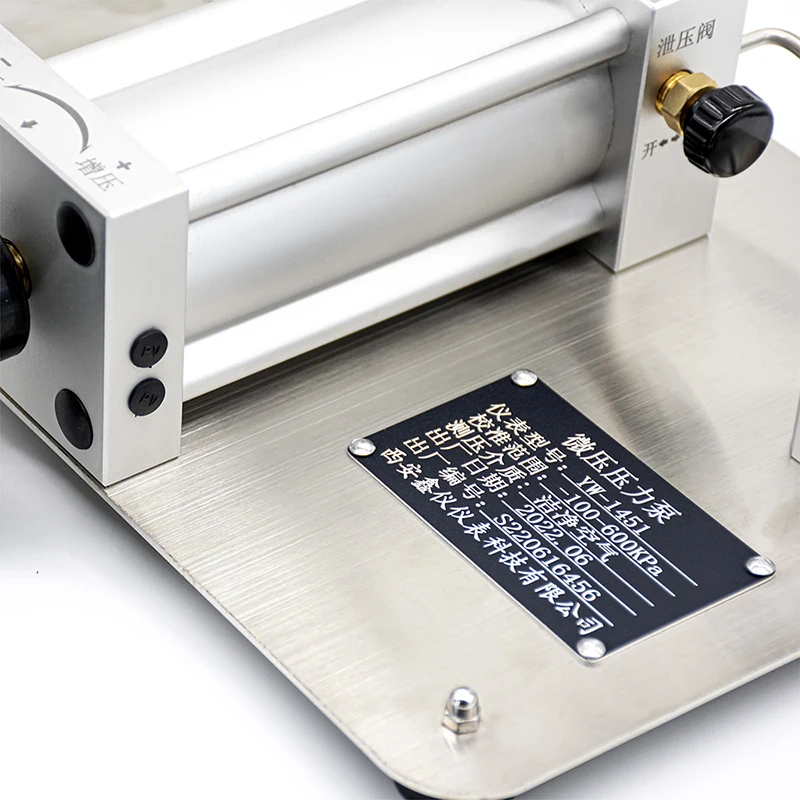 Penumatische Micro-Druk Handpomp Micro-Druk Kalibrator Pomp Voor Manometer Kalibrator