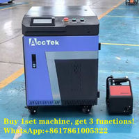 3KW Fiber Laser Welding Cleaning Cutting 3 in 1 Machine Multifunctional Smart Handheld Tool 1.5kw 2kw 3kw Options MAX BWT Raycus