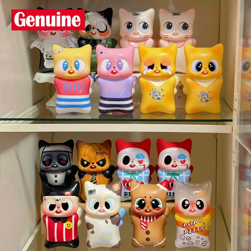 

Original Pitty Blind Box Character Monologue Trendy Collectible Figures Mystery Box Anime Decor Trendy Children Birthday Gift