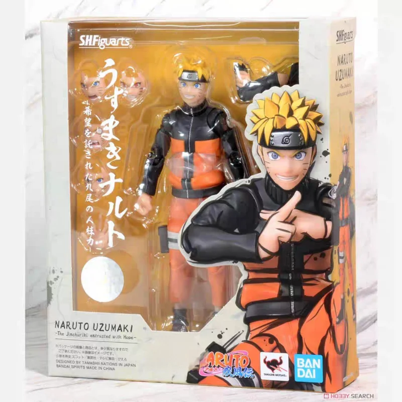 

Bandai SHF Naruto Shippuden Naruto Uzumaki 2.0 Action Figure in Stock