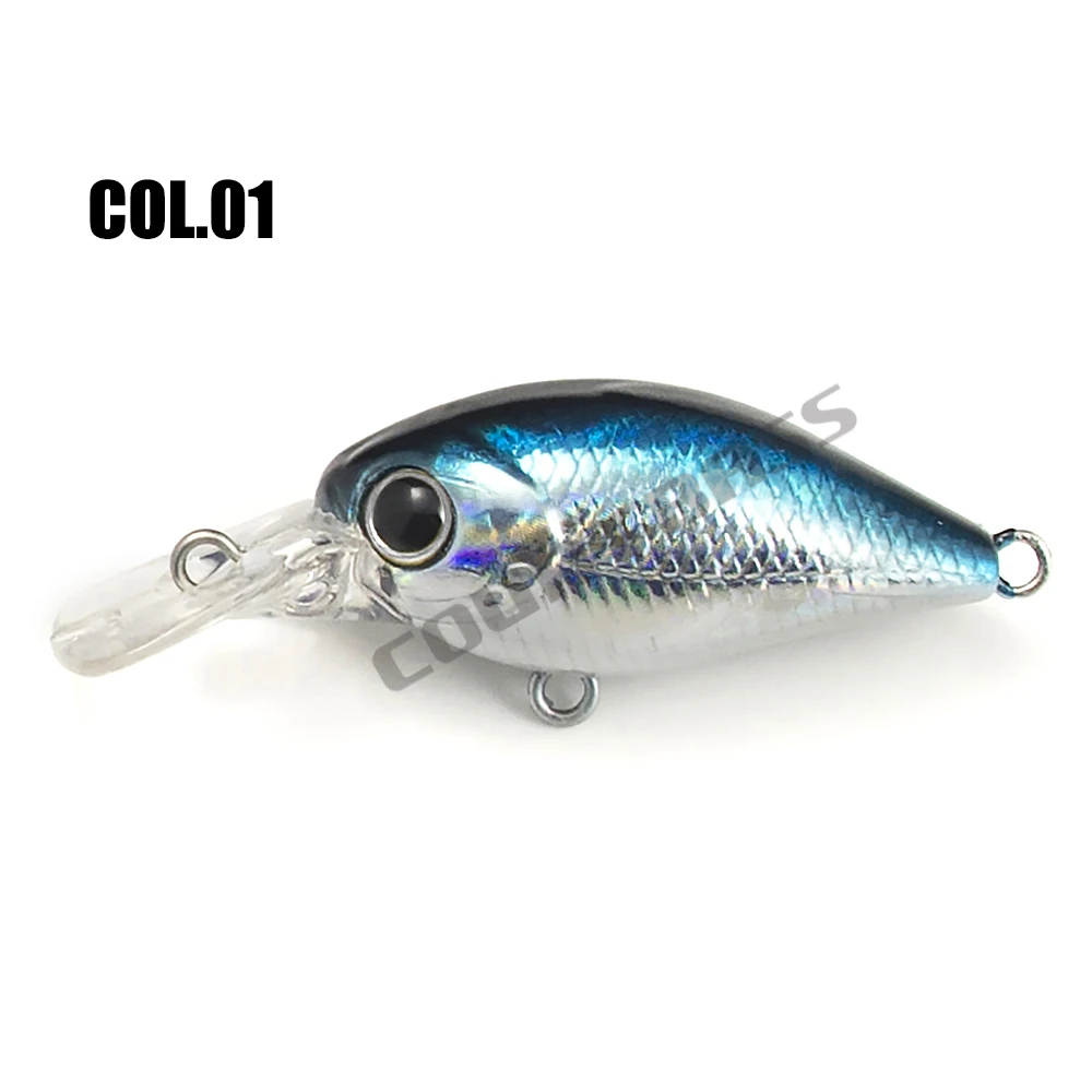 Countbass Kurbelköder, 37 mm 1-29/64 Zoll 4,5 g 5/32 oz. Dive 1,5 m 5' Kunststoff-Hartköder schwimmende Angelköder, Kurbelköder, Wobbler