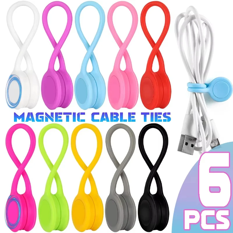 Kabelorganizer Koptelefoonclip Oplader Snoerorganisator Beheer Siliconen Herbruikbare draadmanagerhouder Lijn Spoelopwinderriem