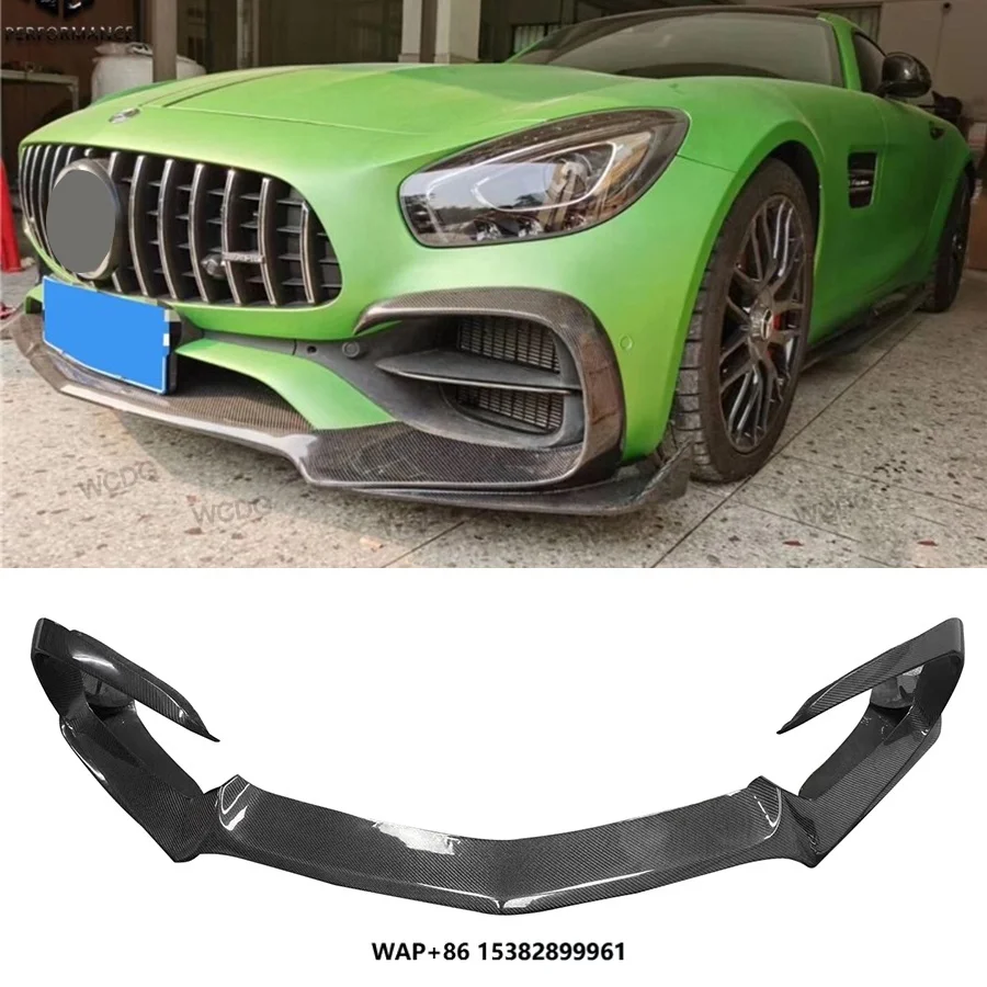 

2016+ for Mercedes Benz AMG GT GTC GTS Coupe Body Kit Carbon Fiber RZ Style Front Lip and Bumper Lip New Condition Bodykit