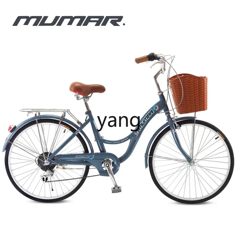 LTT commuter bicycle aluminum alloy frame light transportation variable speed retro men's bicycle