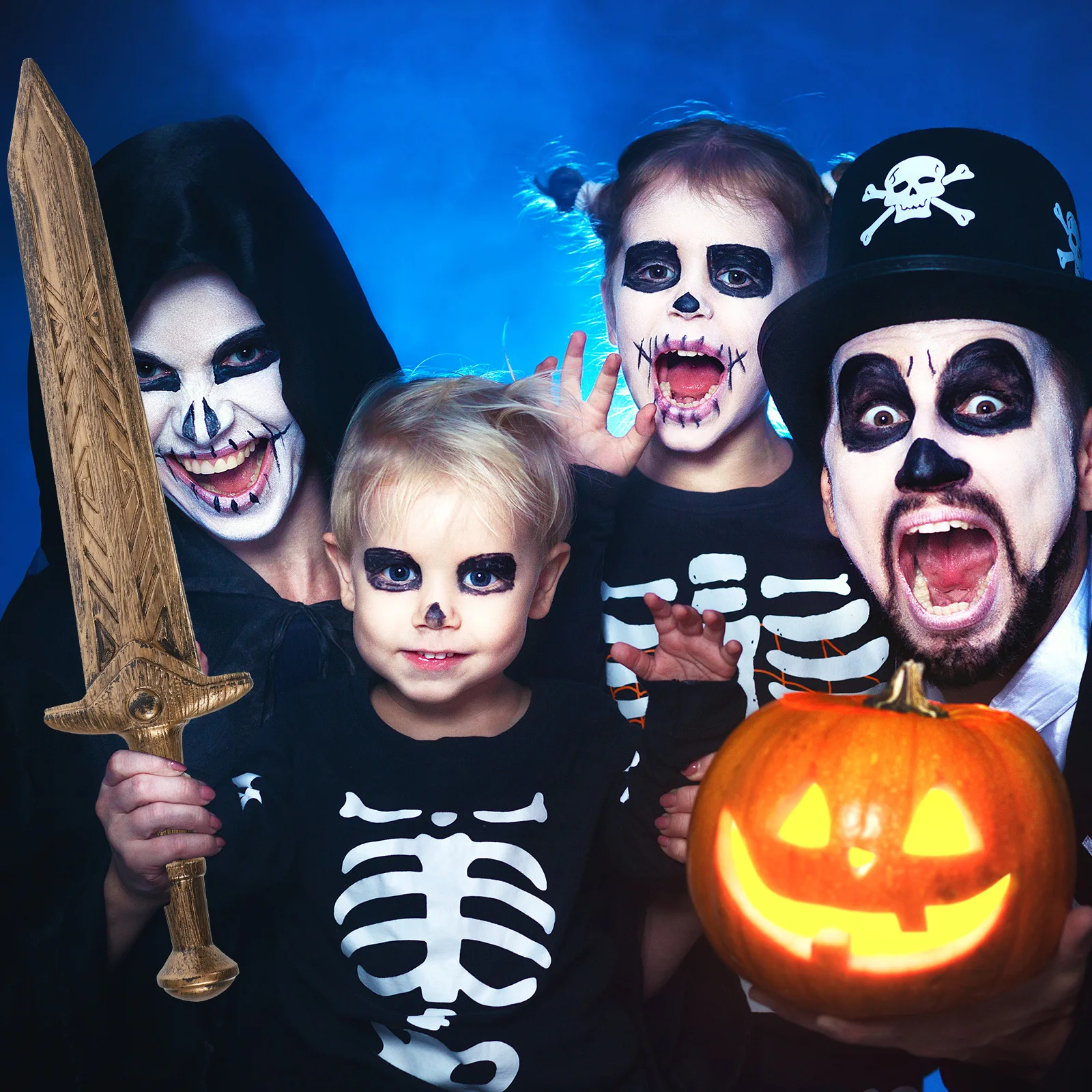 Accessorio realistico per spada romana, ampio gioco di finzione, gioco di scherma, cosplay interattivo, accessorio per costume da festa di Halloween