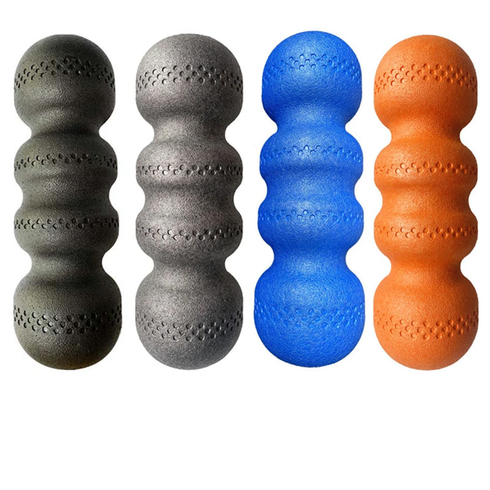 EPP Yoga Foam Roller, Waveform Massage, Muscle Relaxation, Sports Exercise, Fitness Back Leg, Myofascial Release, 45x15cm