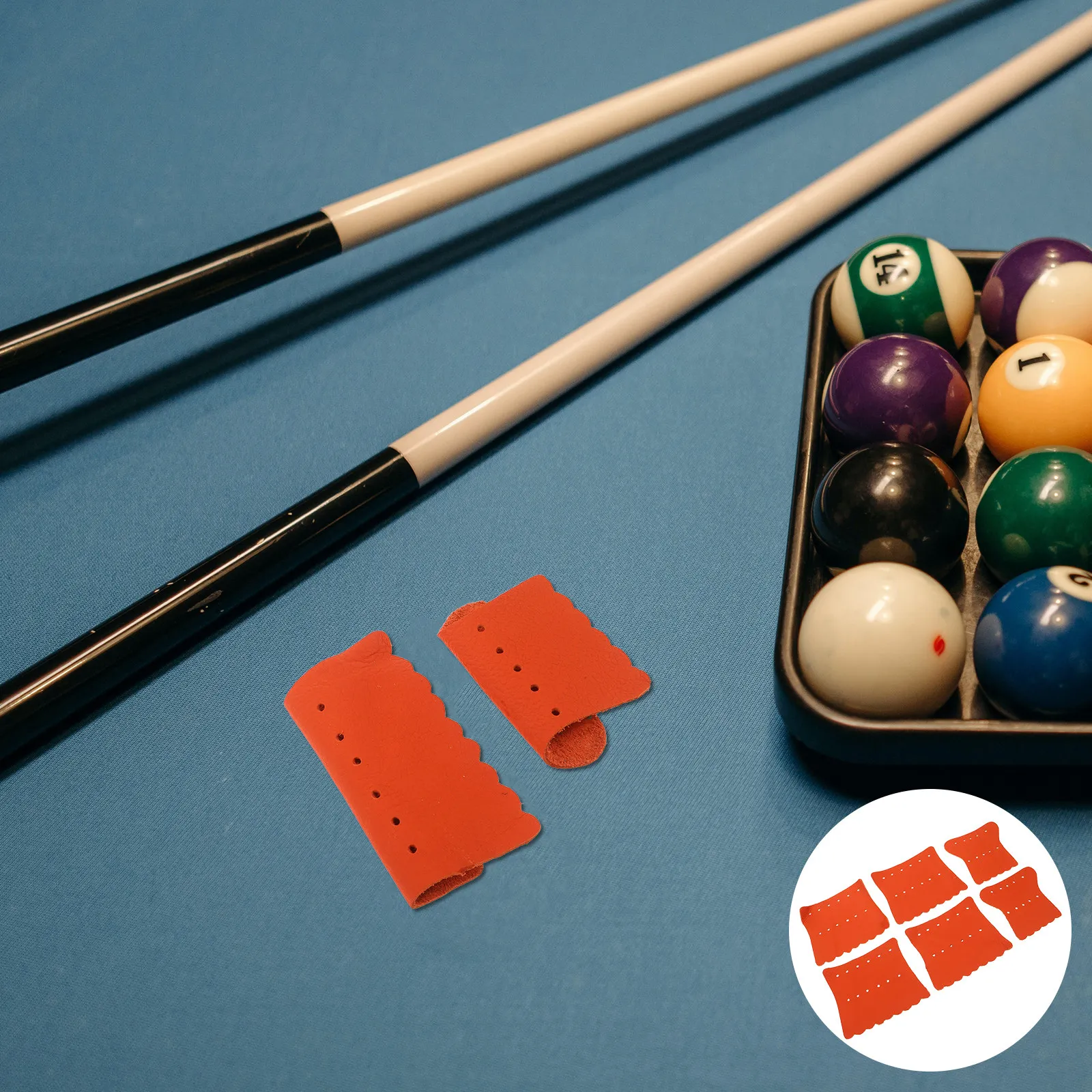 

6Pcs Pool Table Corner Pockets Premium Fake Liners Replacement Parts for Billiards Table Protection and Style