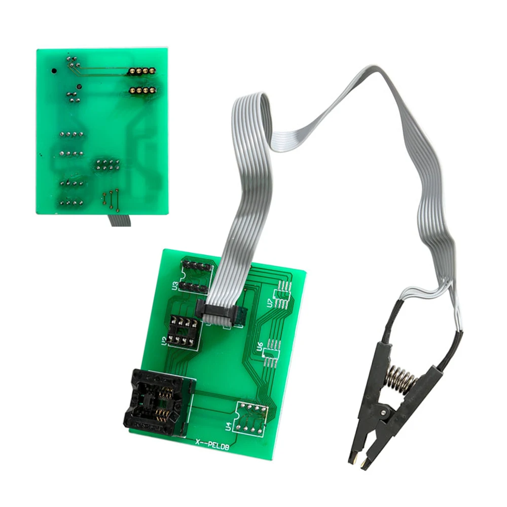 XPROG Eeprom Board UPA USB V1.3 Programmer Adapter 8 Soic Clip Test Chip for Xprog V5.55/V5.84/V5.86/V6.12/V6.25/V6.50