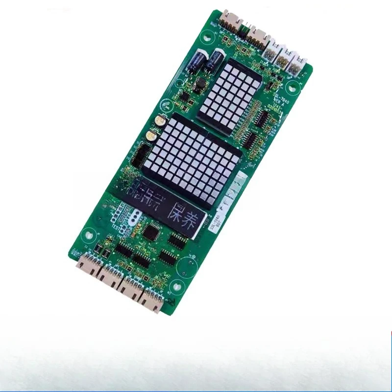 الأجزاء مناسبة للوحة عرض المكالمات الخارجية للمصعد Shenlong SSL 7040 عرض أرضية الاتصال الخارجية للمصعد