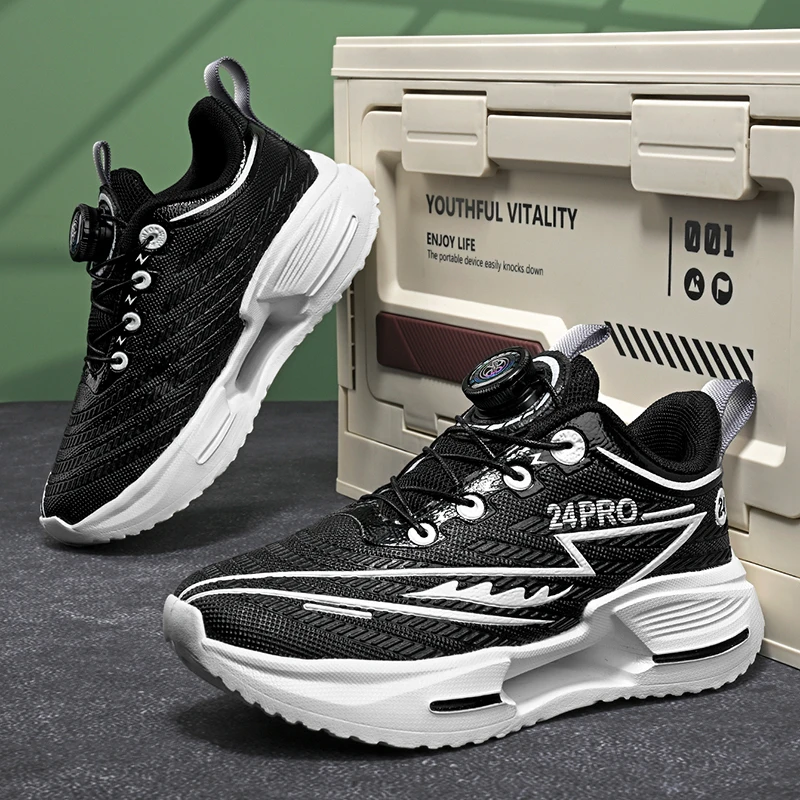 

Childrens Sports Shoes 2025 Autumn New Ultra Light Cushioned Sneakers Outdoor Training Flat Comfortable Running Shoes for Kids