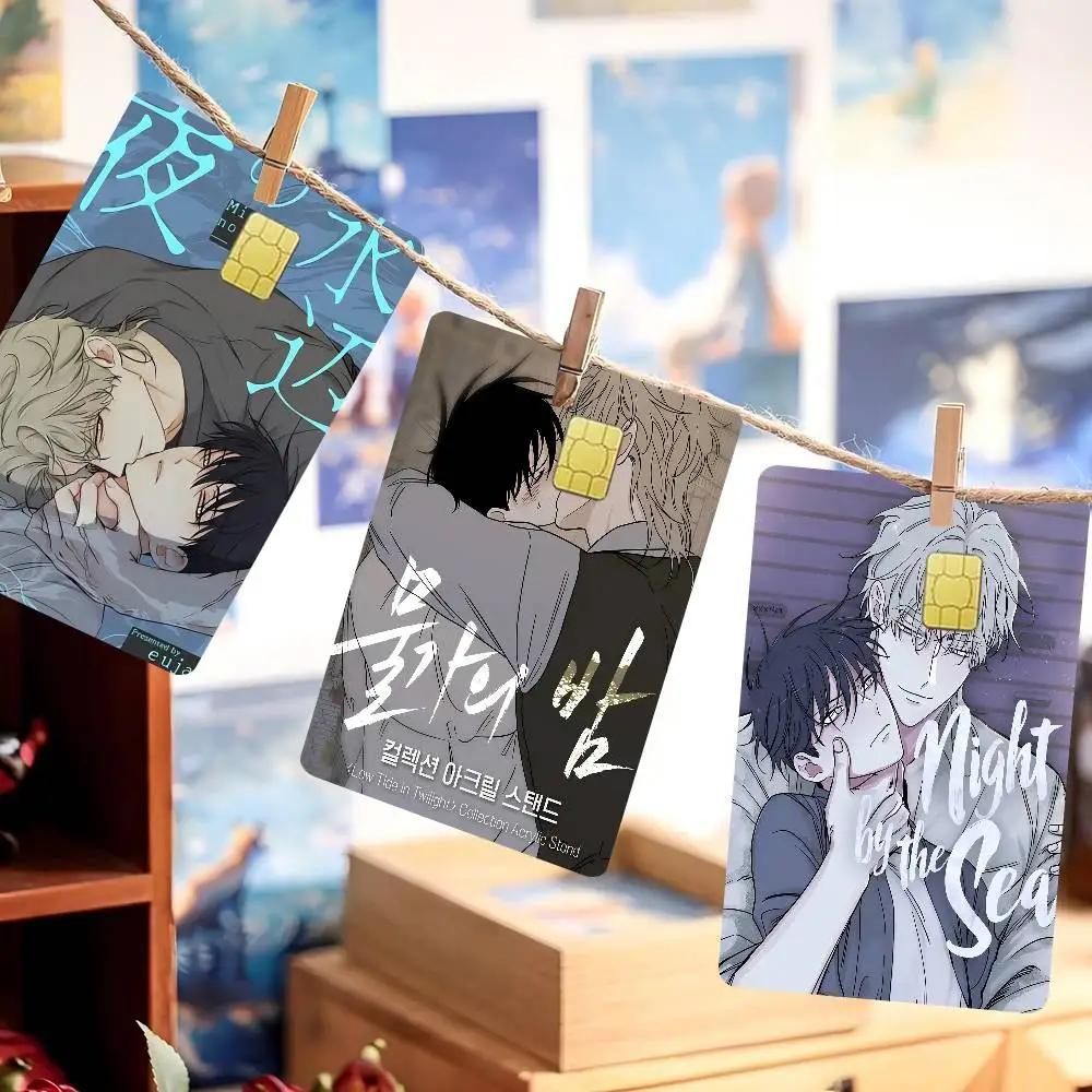 Low Tide In Twilight Anime Anime Sticker Film Skin Cover für Kreditkarte Debit Bankkarte Front