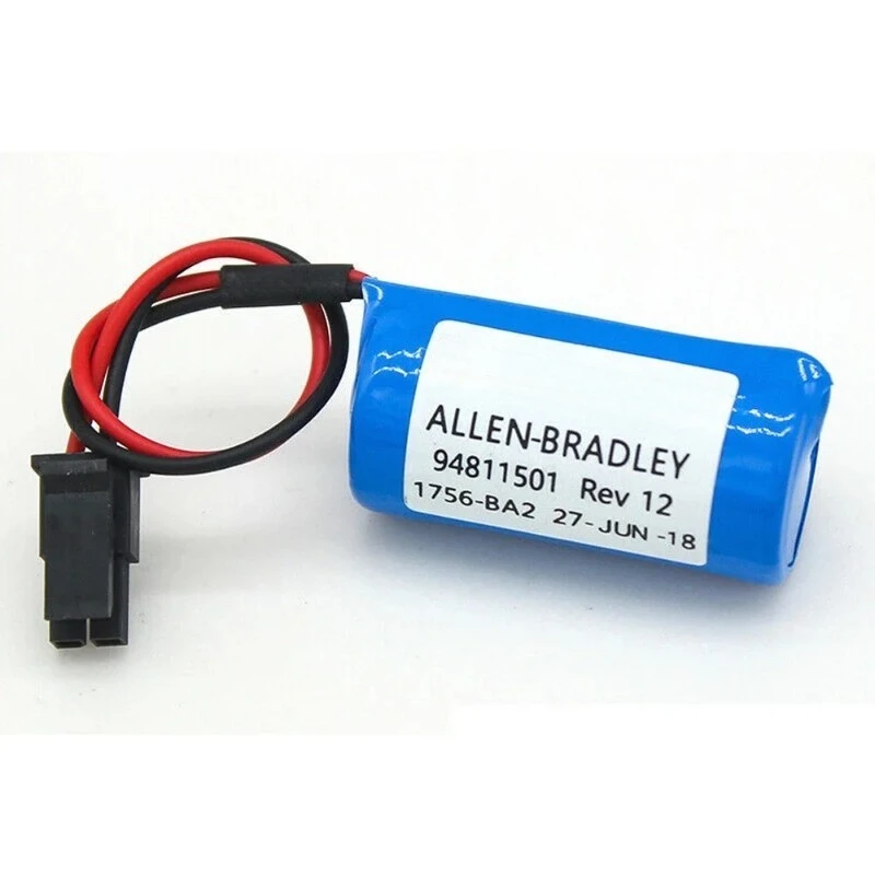 Para allen bradley não-recarregável 3v 1756-ba2 BR2/3a-ab plc bateria 1800mah substituição 5 peças