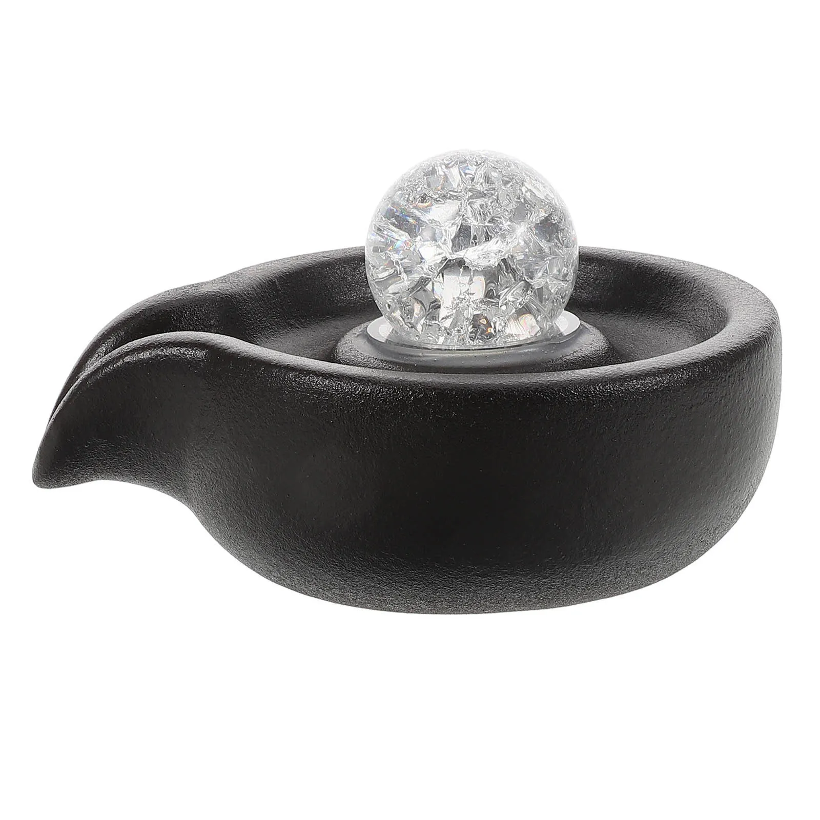 

Ceramic Fish Tank Waterfall Spout Decor for Courtyard Chinese Style Fountain Balcony Landscaping Indoor Outdoor Tabletop Desktop