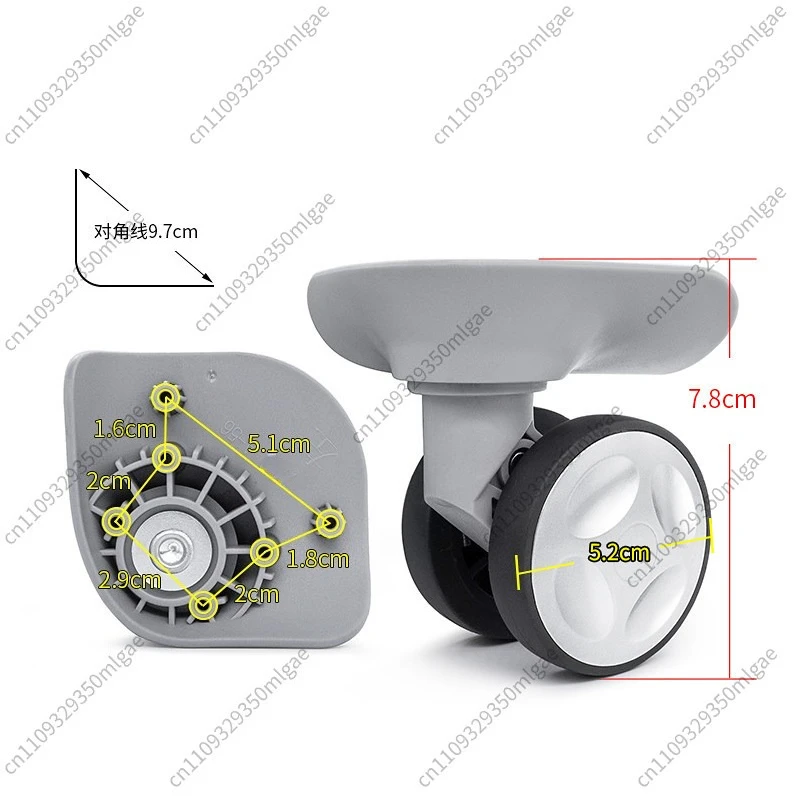 for Hongri A-56 suitcase wheels  suitcase wheels password box universal wheels maintenance and replacement parts