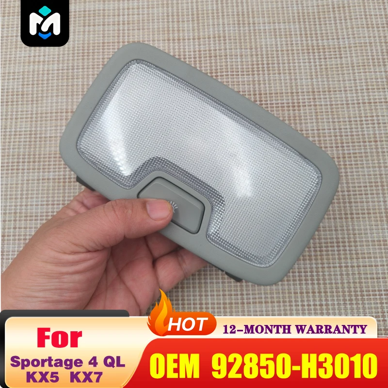 Car Reading Light switch for KI-A Sportage 4 QL KX5 KX7 2015-2019 Overhead Sunroof Lamp 92850H3010 92850-H3010