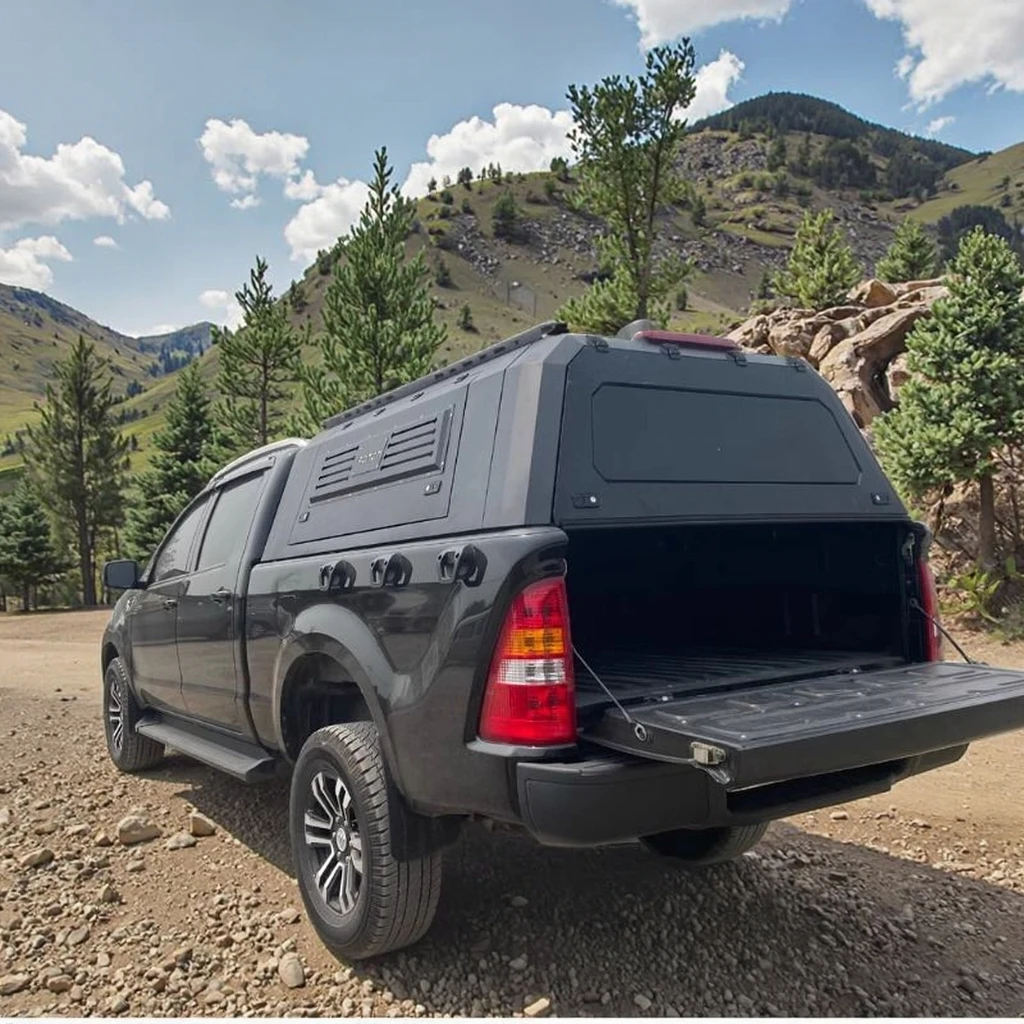 

For Foton /V9 Mars Series Waterproof Truck Top Cover, High-Quality Aluminum Alloy Foldable Off-Road Pickup Hardtop Cargo Canopy