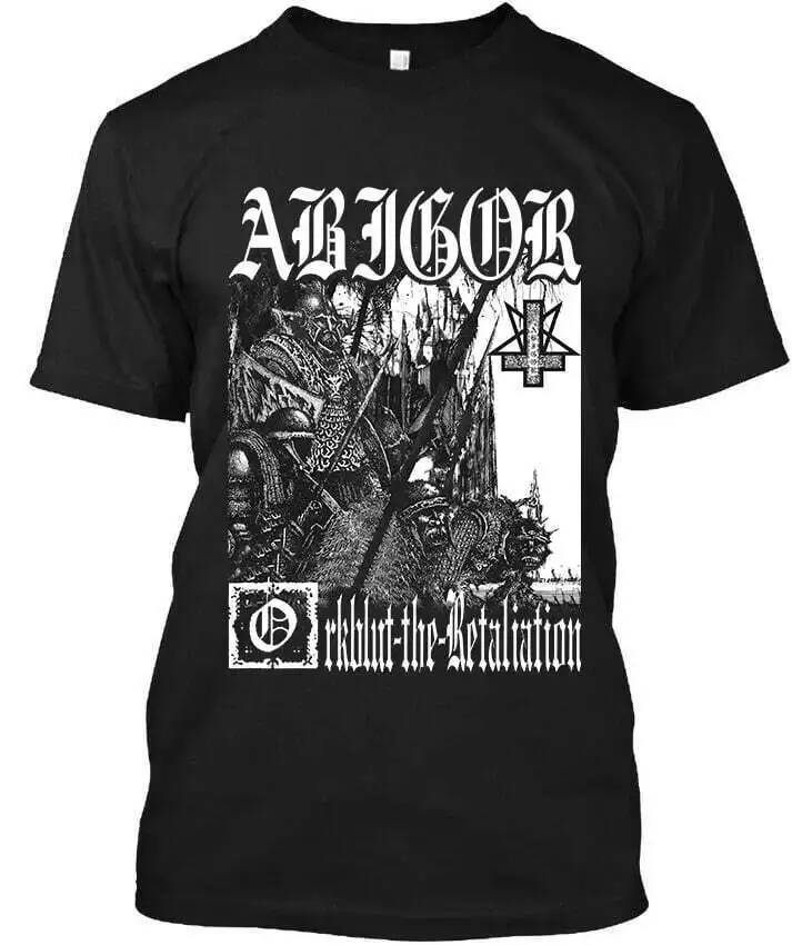 Abigor Orkblut The Retaliation Nachthymnen From The Twilight T-Shirt S-5XL AC151 long or short sleeves