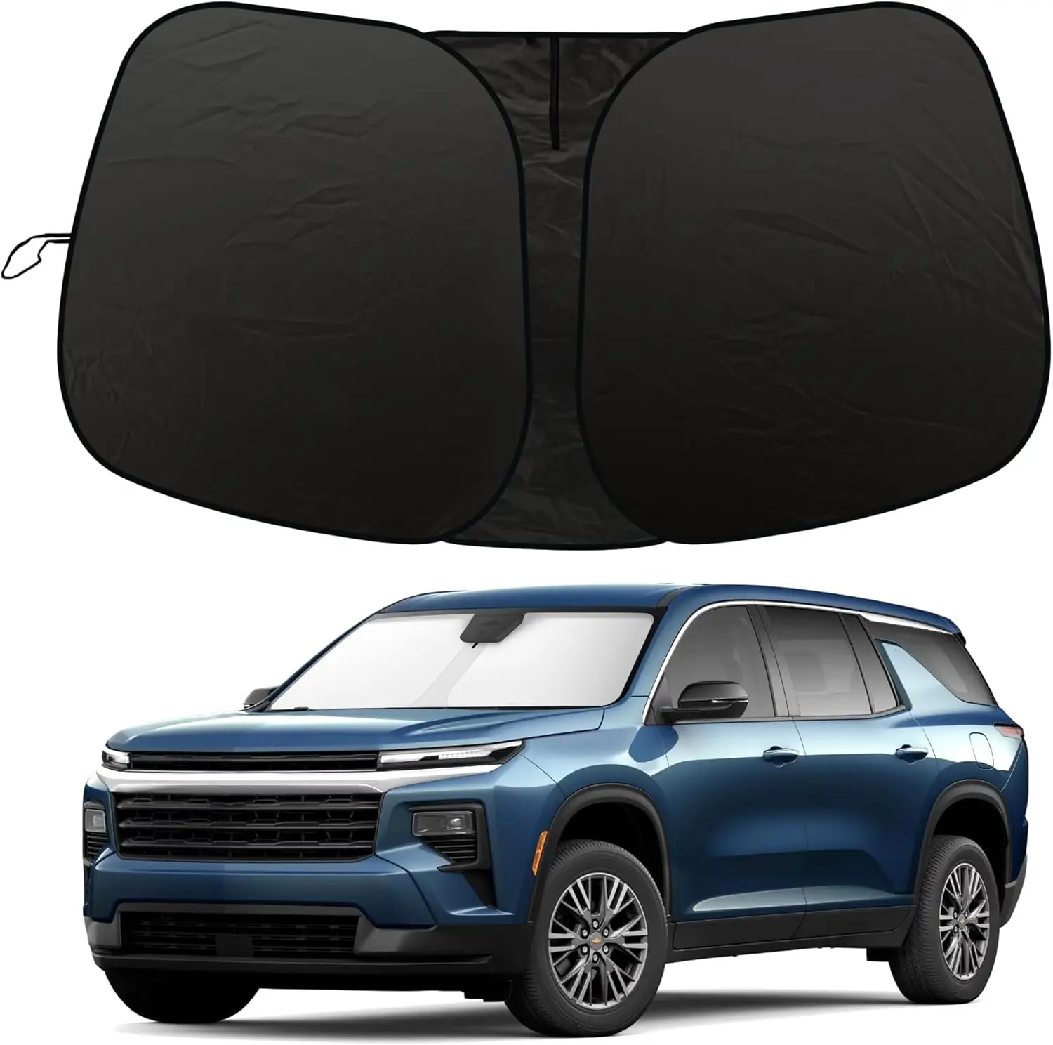 

Солнцезащитный козырек на лобовое стекло для аксессуаров Chevrolet Traverse 2018-2022 2023 2024, солнцезащитный козырек на лобовое стекло, складной солнцезащитный козырек Prote