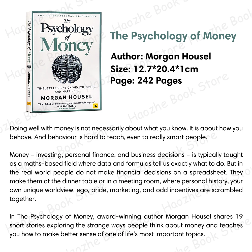 The Psychology Of Money & Same as Ever 2 Books Collection Set By Morgan Housel Finance Books in English Paperback