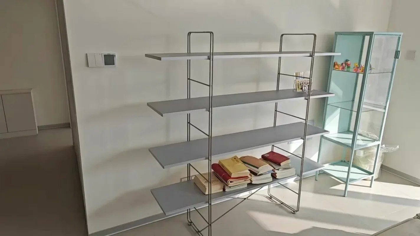 For  Nordic Floor-to-Ceiling Storage Rack Multi-layer Wall Display Shelf Home Decor Organizer