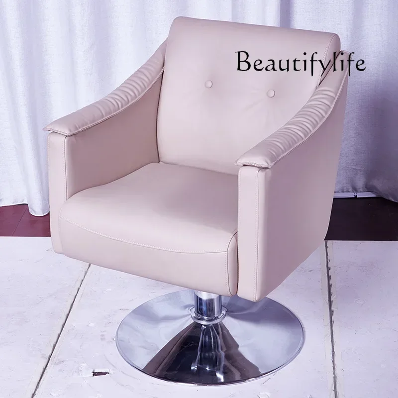 Simple barber shop special chair rotating lift designer high-end new fashion